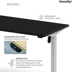 Elektroschreibtisch eCOMO
