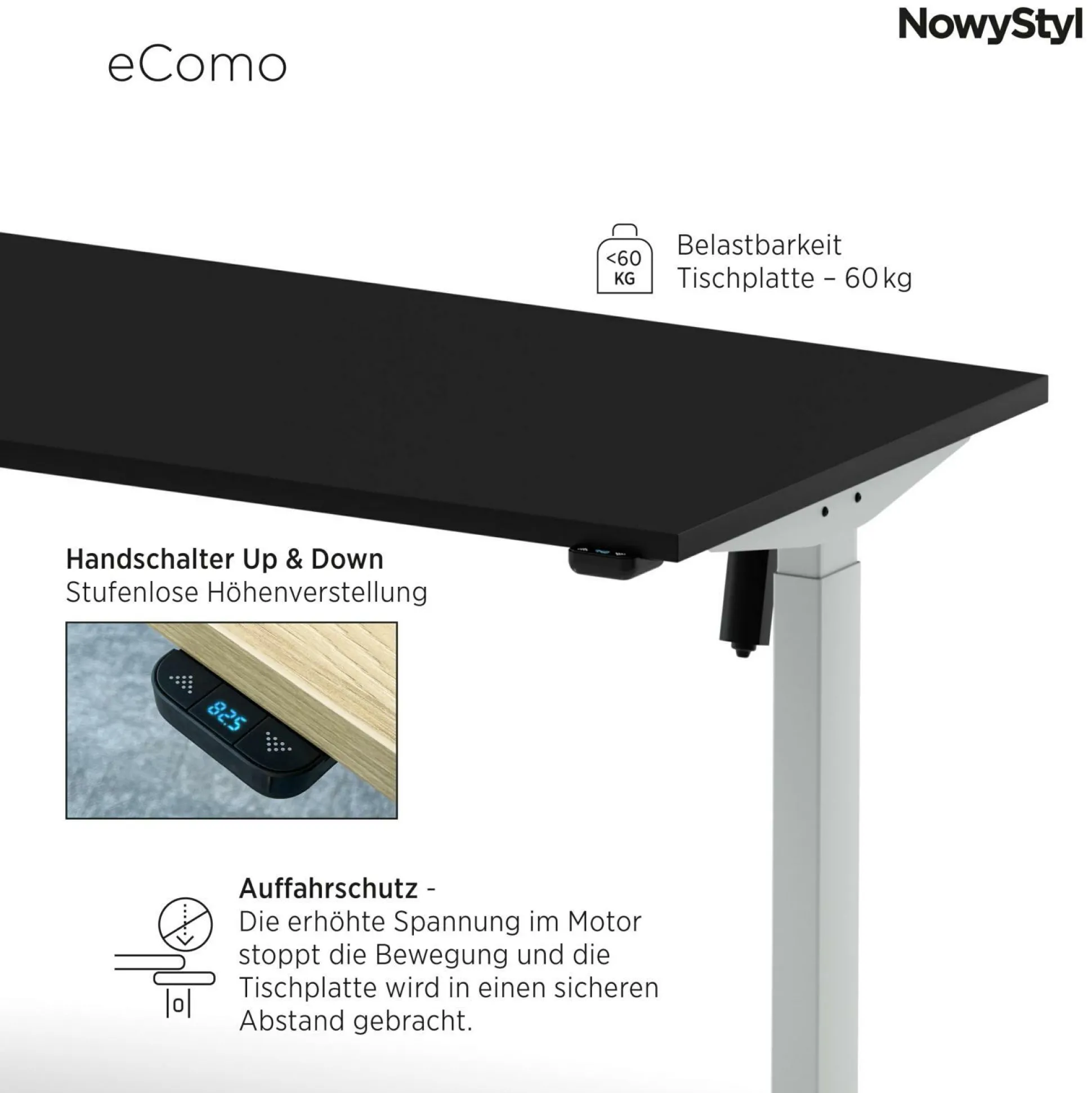 Elektroschreibtisch eCOMO