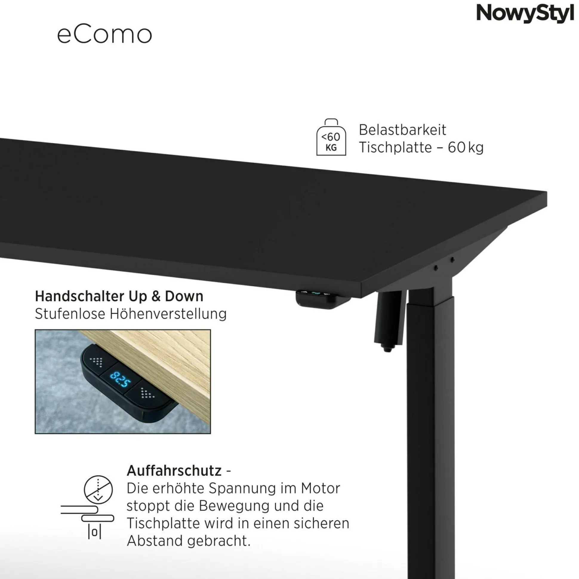 Elektroschreibtisch eCOMO