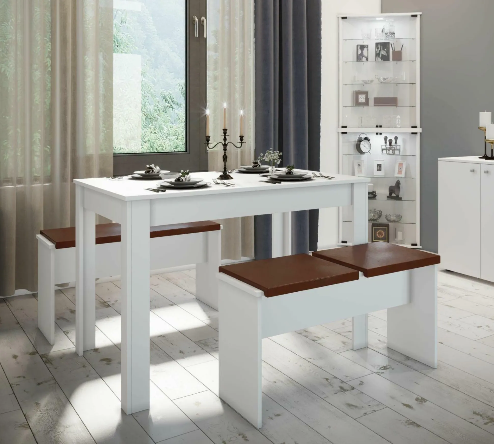 Esstisch-Gruppe ESAL XXL