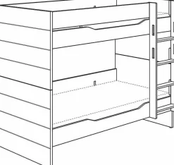 Etagenbett PAIDI FIONN