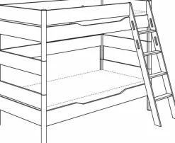 Etagenbett PAIDI YLVIE