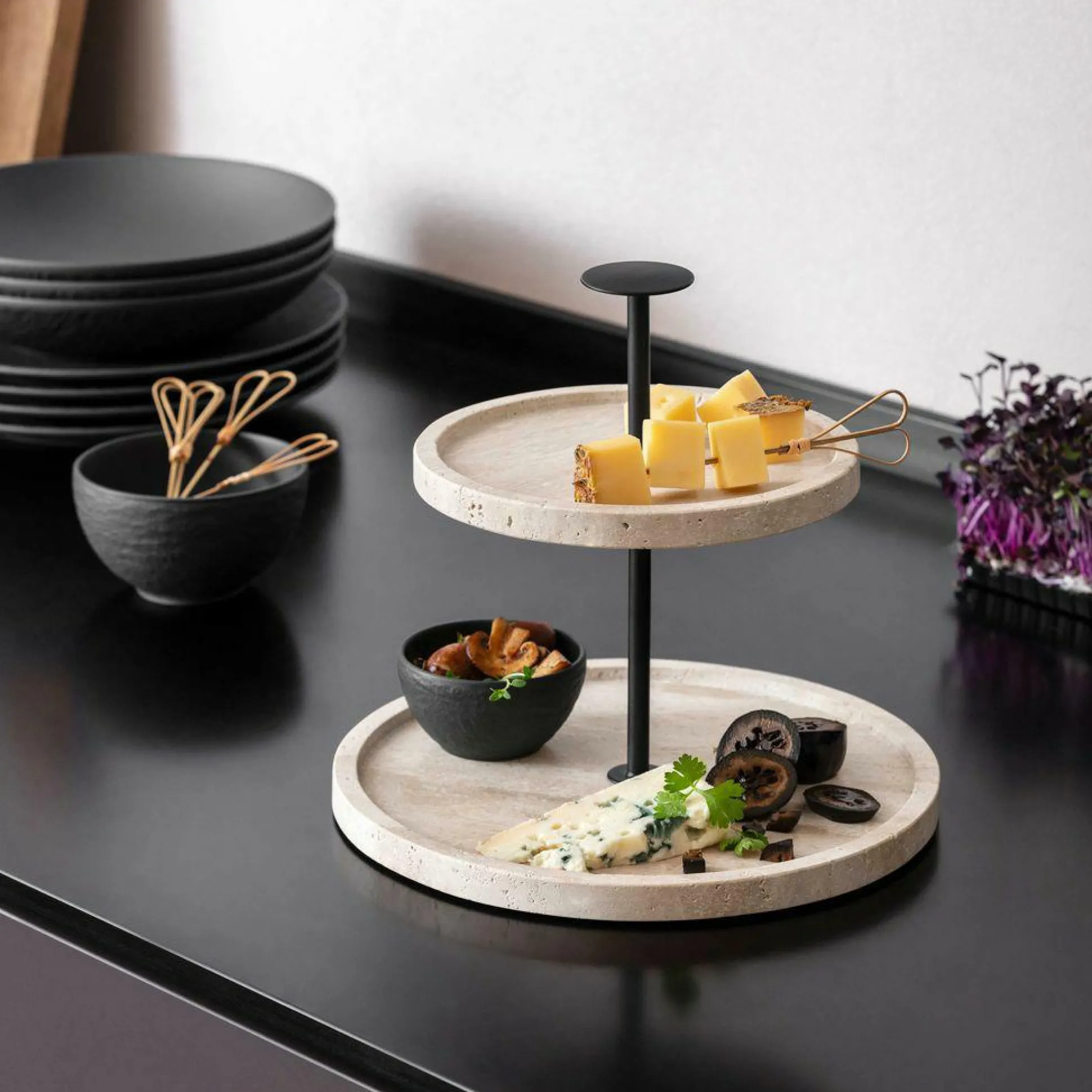 Etagere Manufacture Travertine