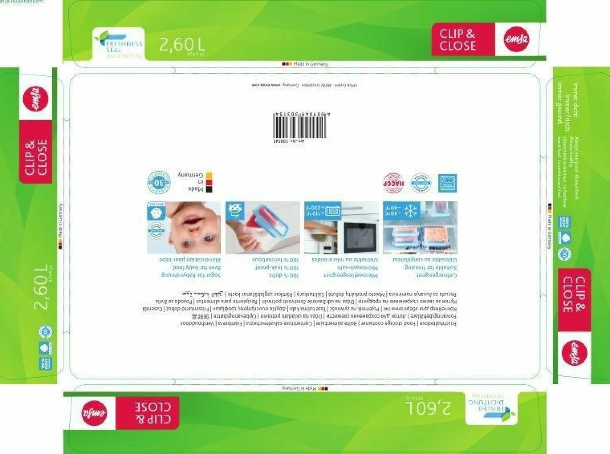 Frischhaltedose CLIP & CLOSE