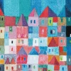 Fußmatte COLOURFUL Houses
