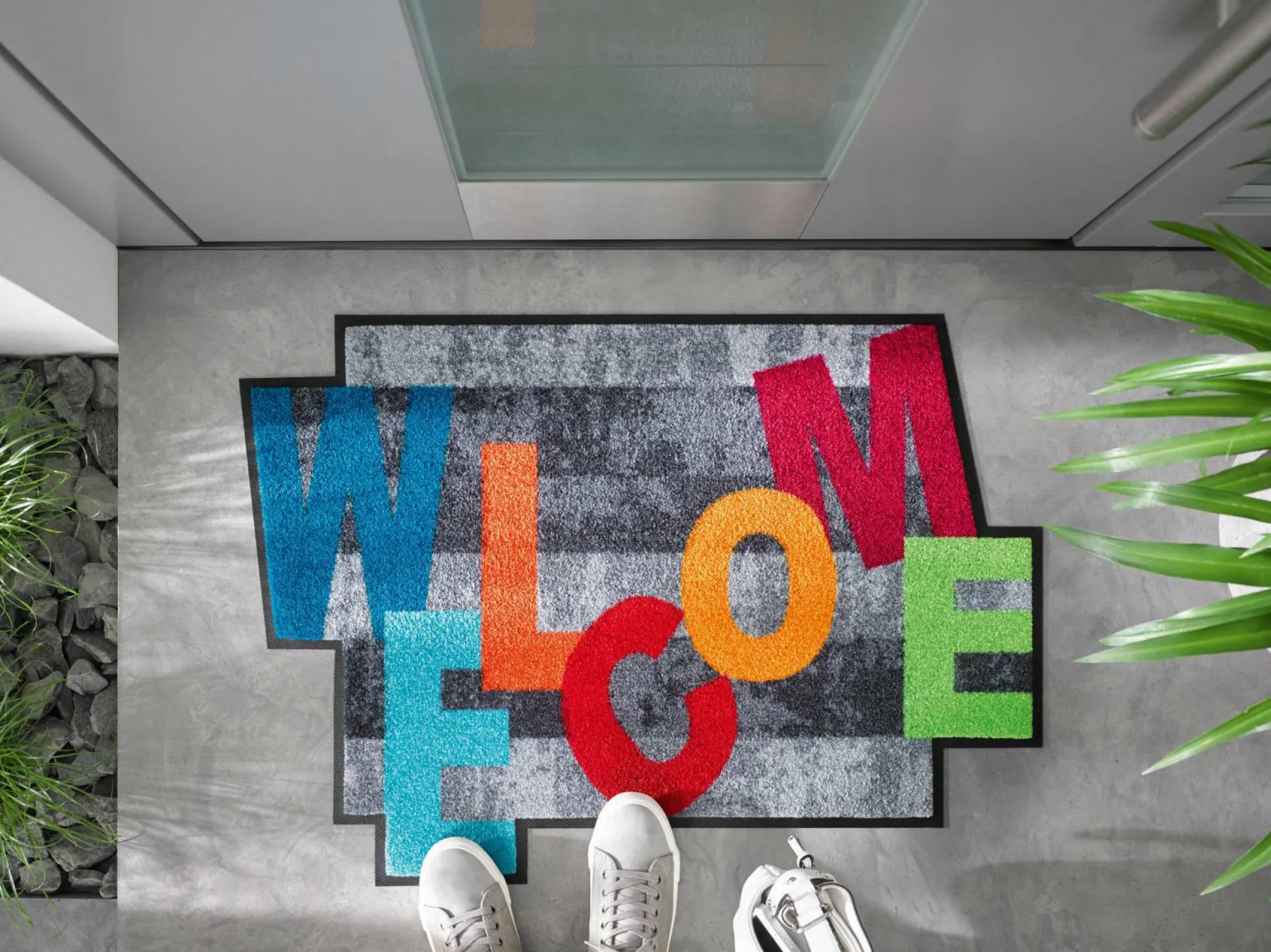 Fußmatte Crazy Welcome