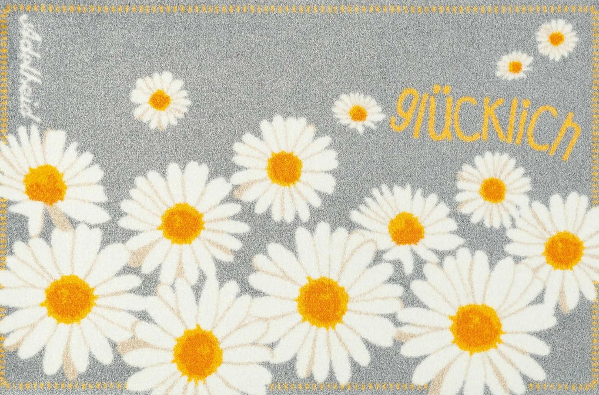 Fußmatte Glücklich