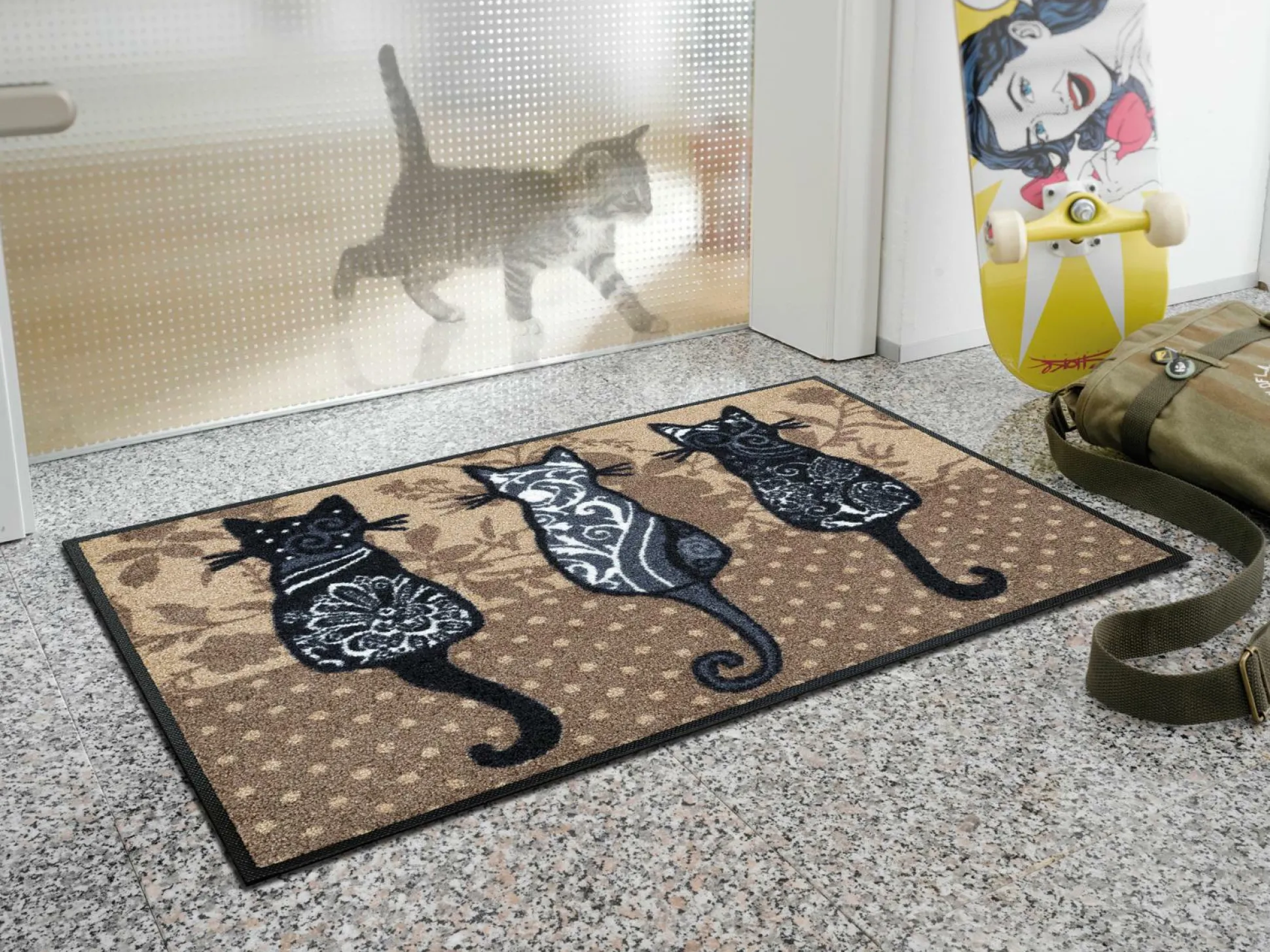 Fußmatte Katzenbande