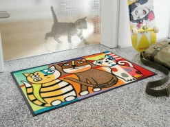 Fußmatte Miezentreffen