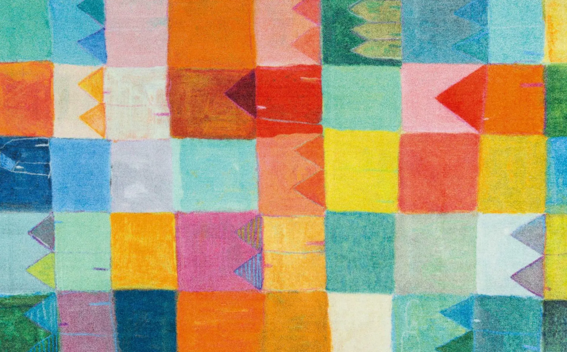 Fußmatte Sonnenstadt