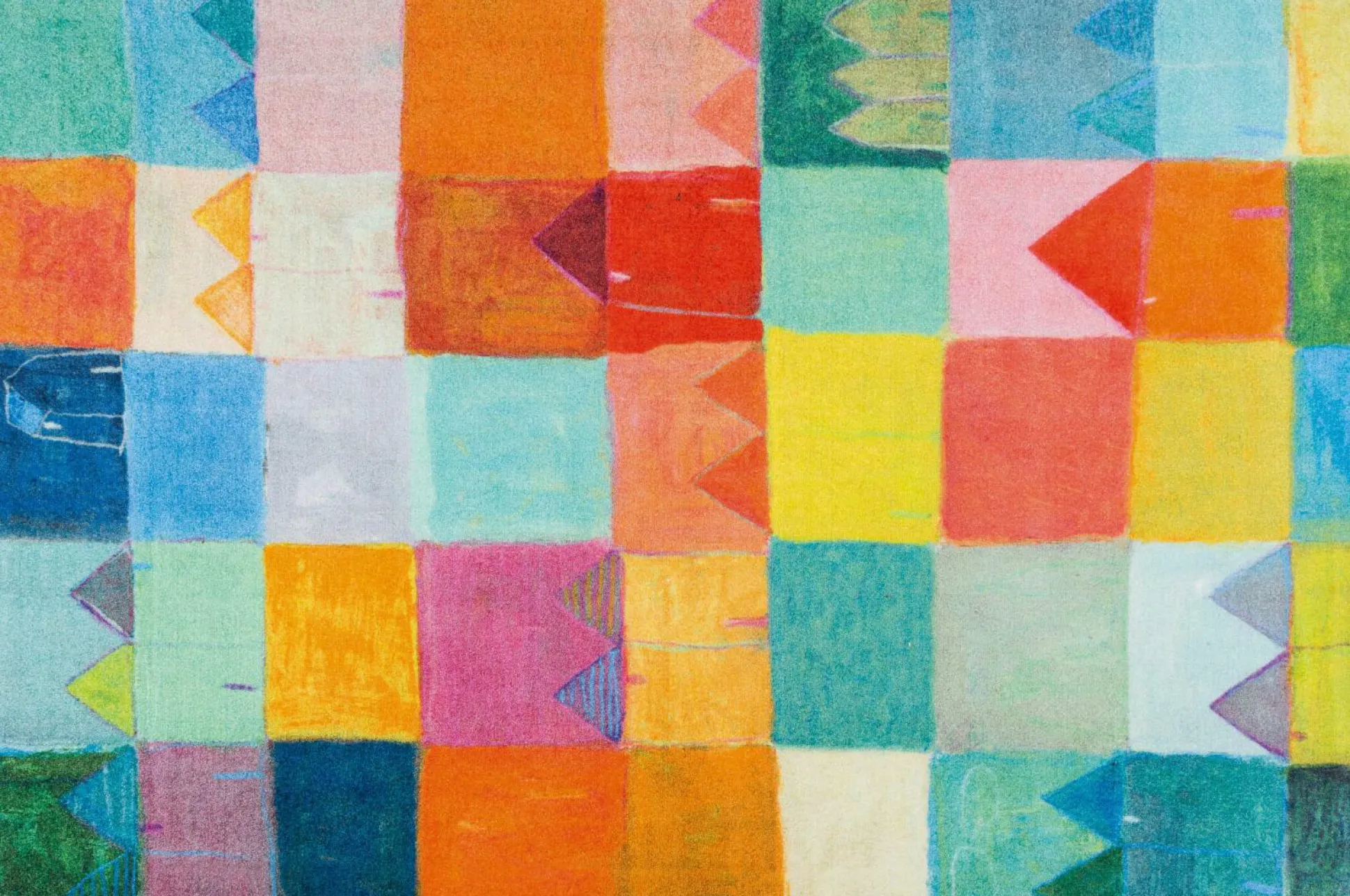 Fußmatte Sonnenstadt