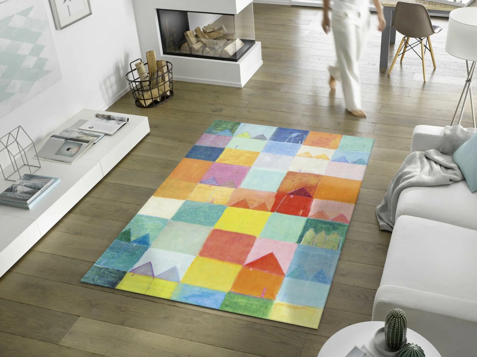 Fußmatte Sonnenstadt