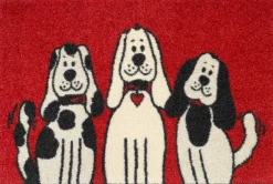 Fußmatte THREE Dogs