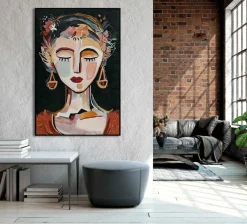 Gemälde SCHLAFENDE SCHÖNHEIT