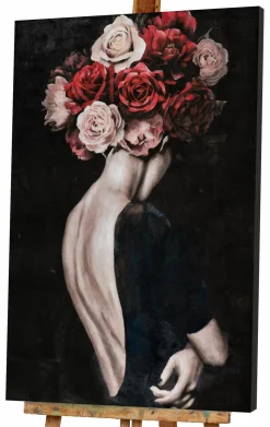 Gemälde SCHÖNHEIT MIT ROSEN