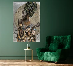 Gemälde SCHÖNHEIT MIT TURBAN