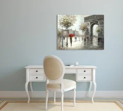 Gemälde SPAZIERGANG IN PARIS