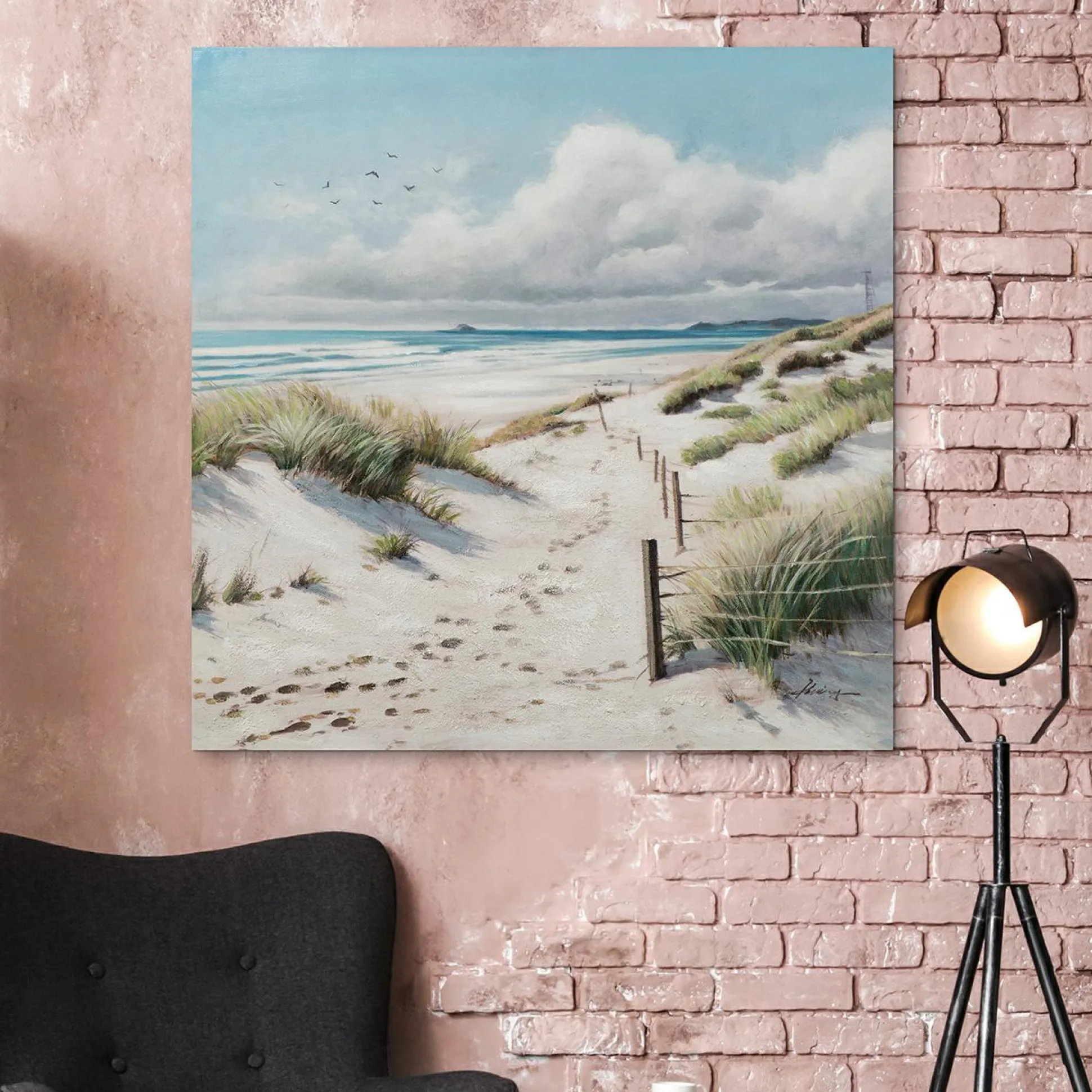 Gemälde WEG DURCH DIE DÜNEN