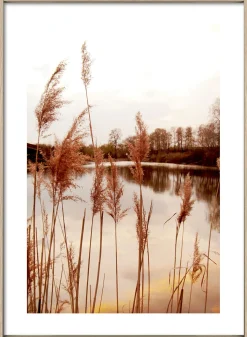 Gerahmtes Bild EVENING AT THE