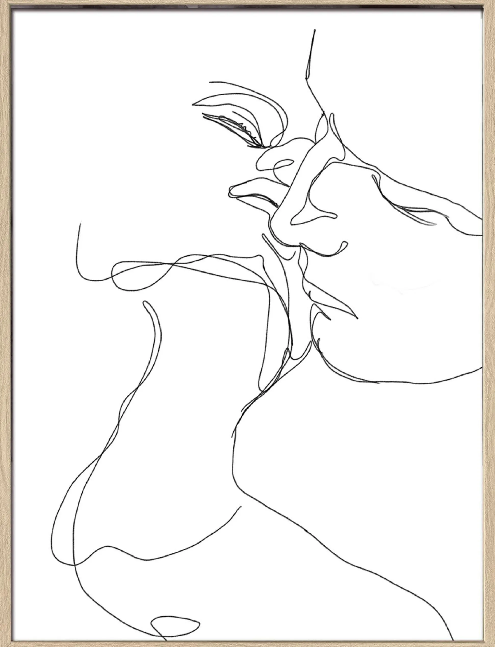 Gerahmtes Bild FACES II