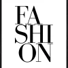 Gerahmtes Bild FASHION