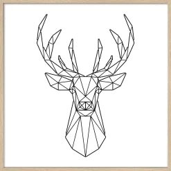 Gerahmtes Bild GEOMETRICAL