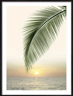 Gerahmtes Bild JUNGLE LEAVES