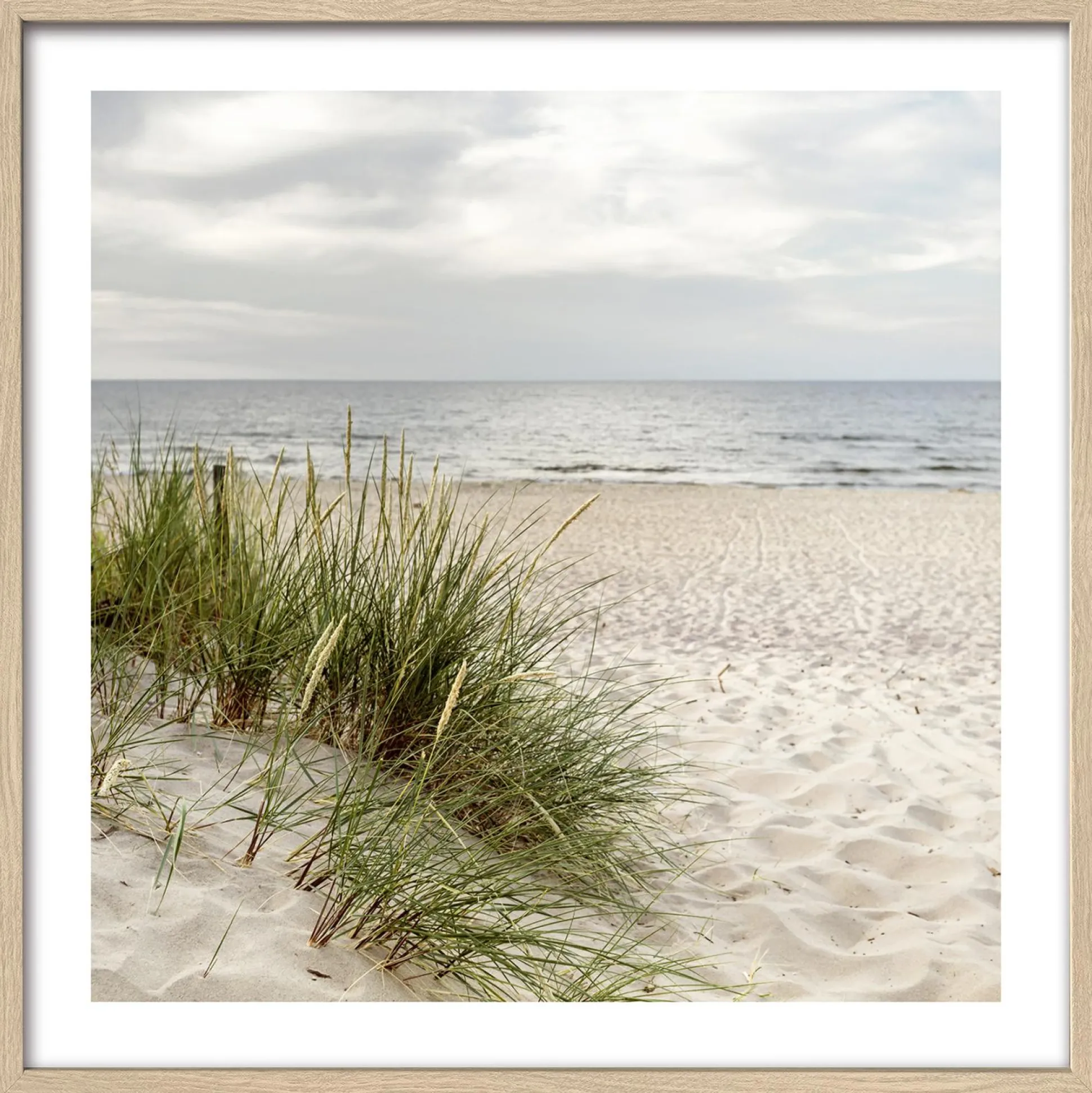 Gerahmtes Bild NORDIC BEACH
