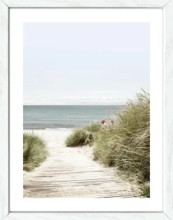 Gerahmtes Bild NORDIC BEACH V