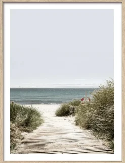 Gerahmtes Bild NORDIC BEACH