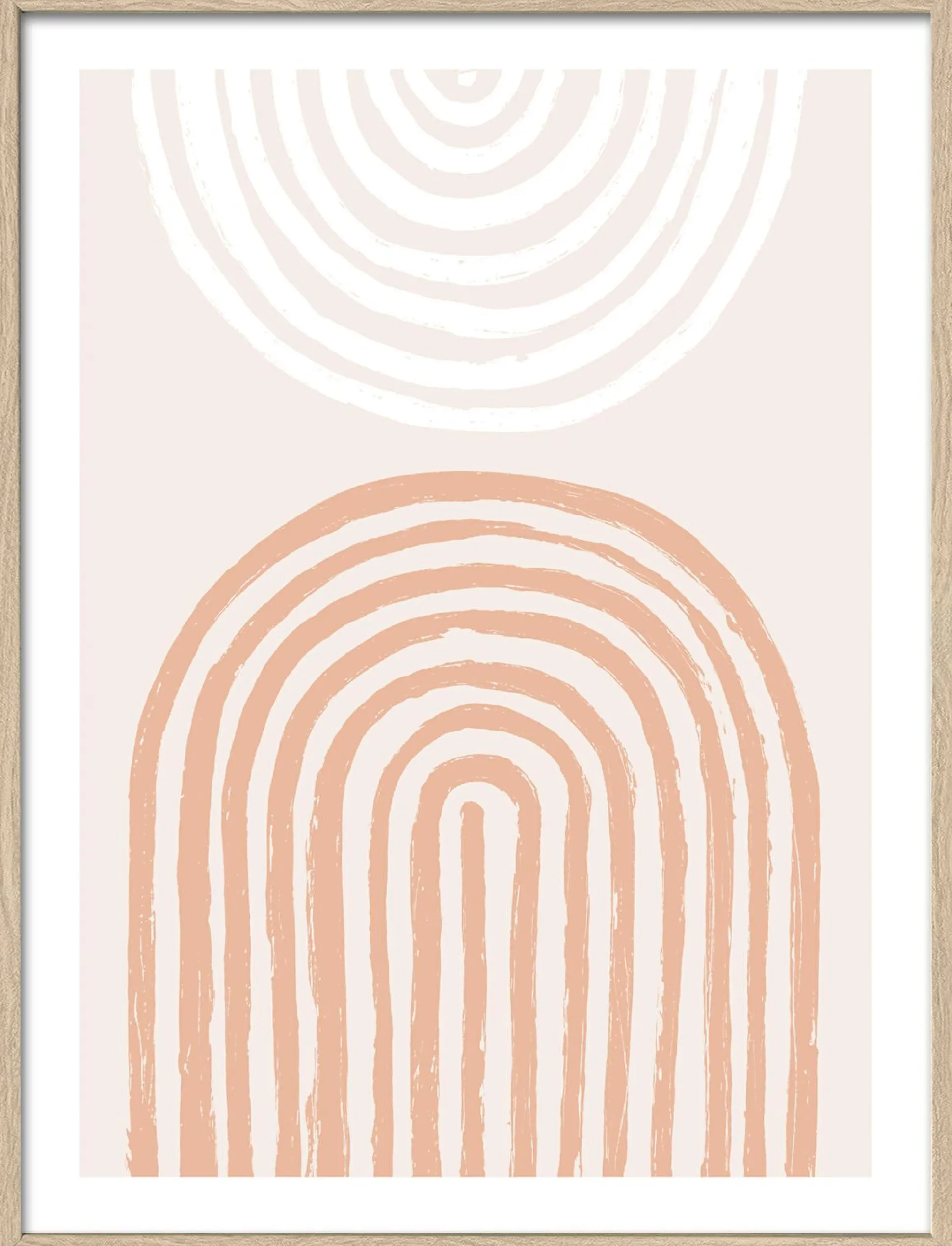 Gerahmtes Bild SHAPES OF THE