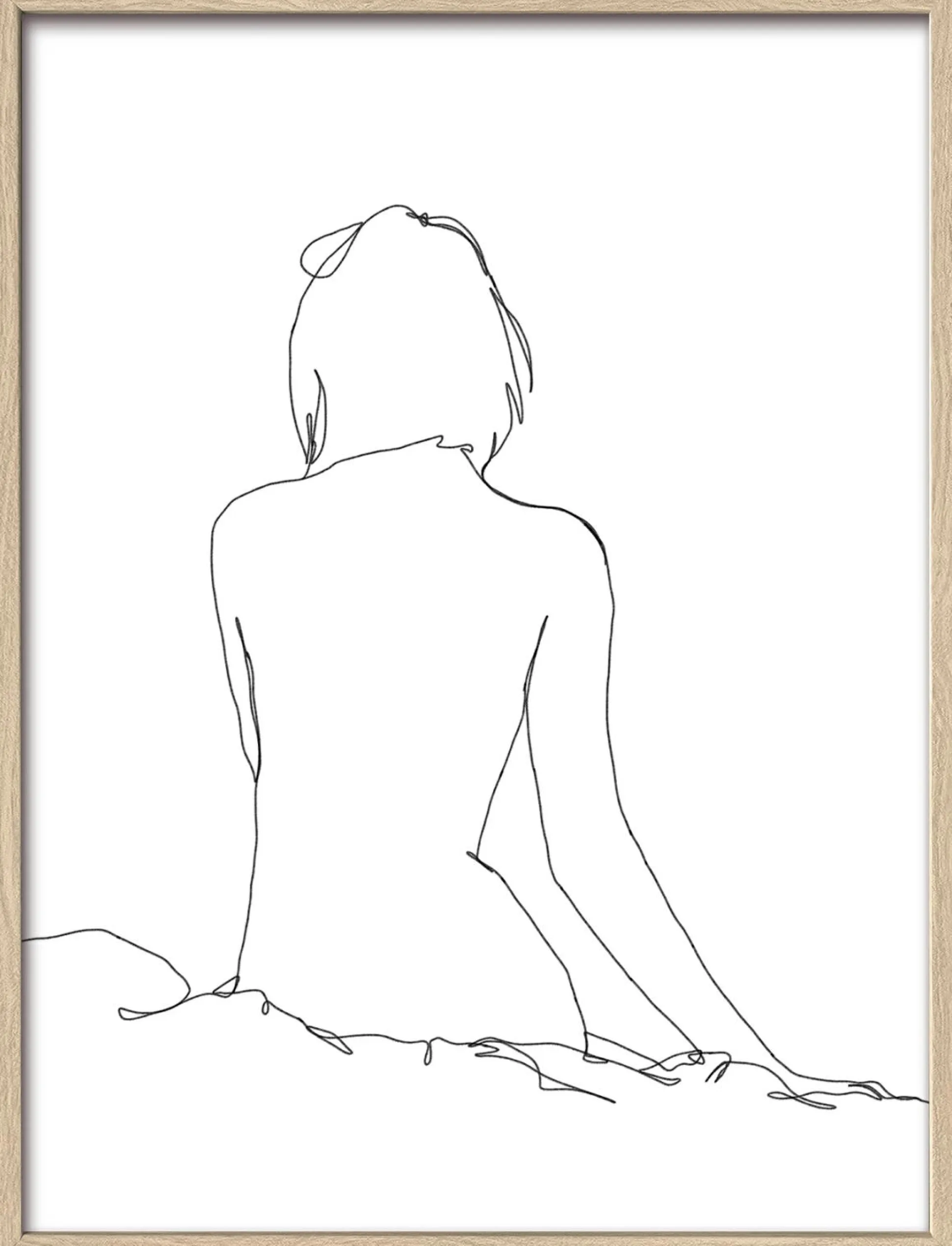 Gerahmtes Bild SKETCH OF A