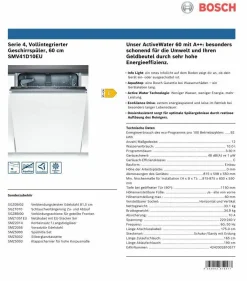 Geschirrspüler Bosch