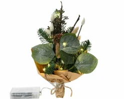 Gesteck Weihnachten LED