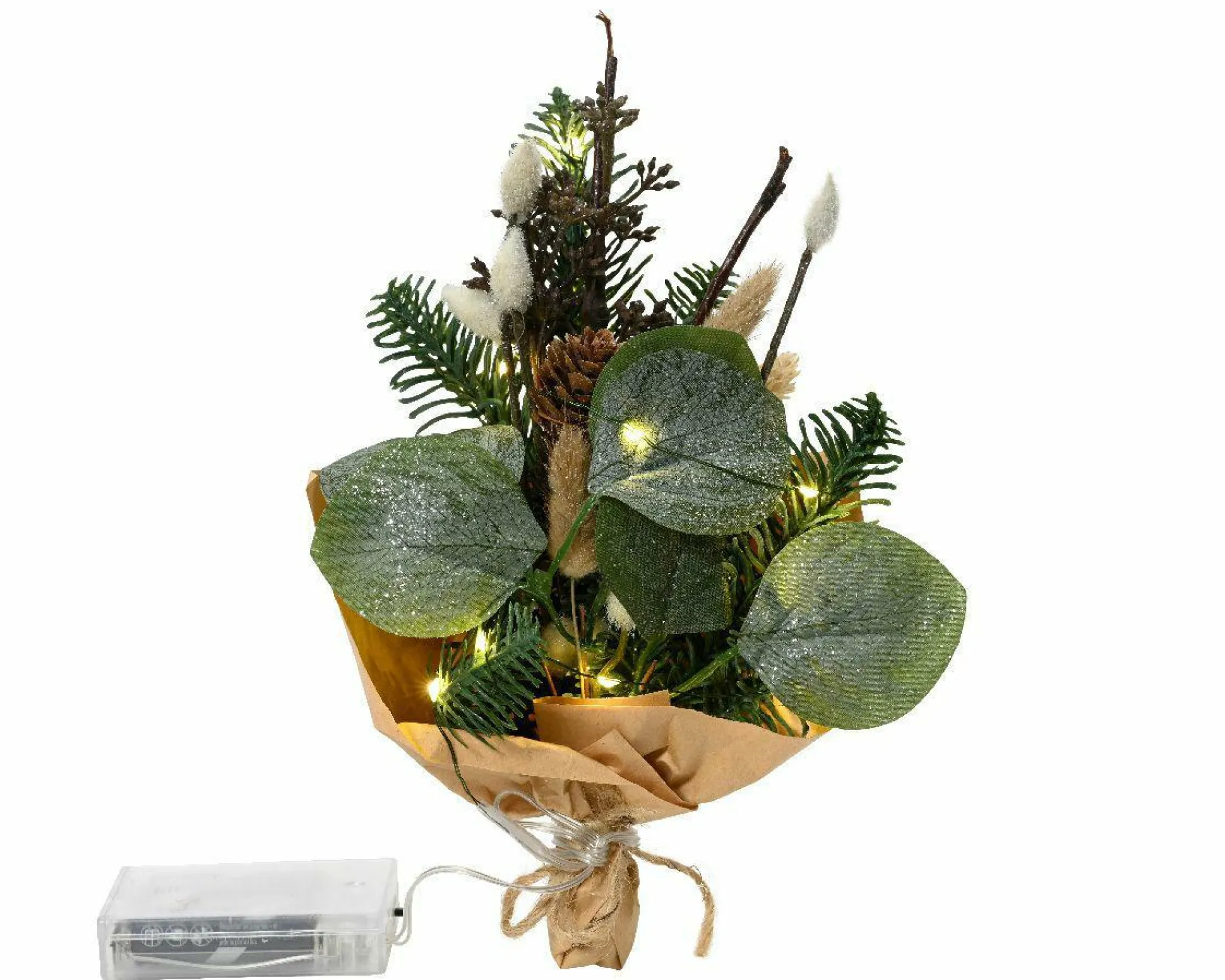 Gesteck Weihnachten LED