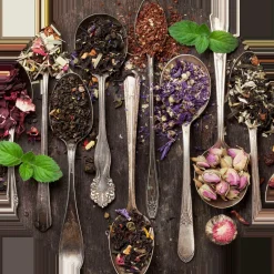 Glasbild GEWÜRZKREATION VI