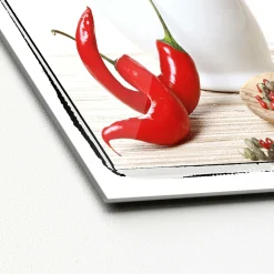 Glasbild HOT AND SPICY III