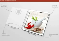 Glasbild HOT AND SPICY III