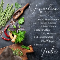 Glasbild KOCHKREATION III