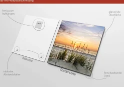 Glasbild LONELY DUNE