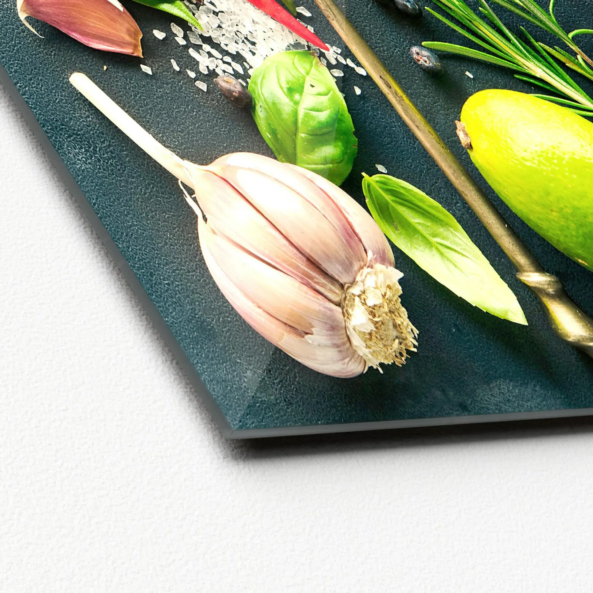 Glasbild VINTAGE HERBAGE III