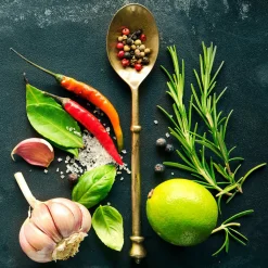 Glasbild VINTAGE HERBAGE III