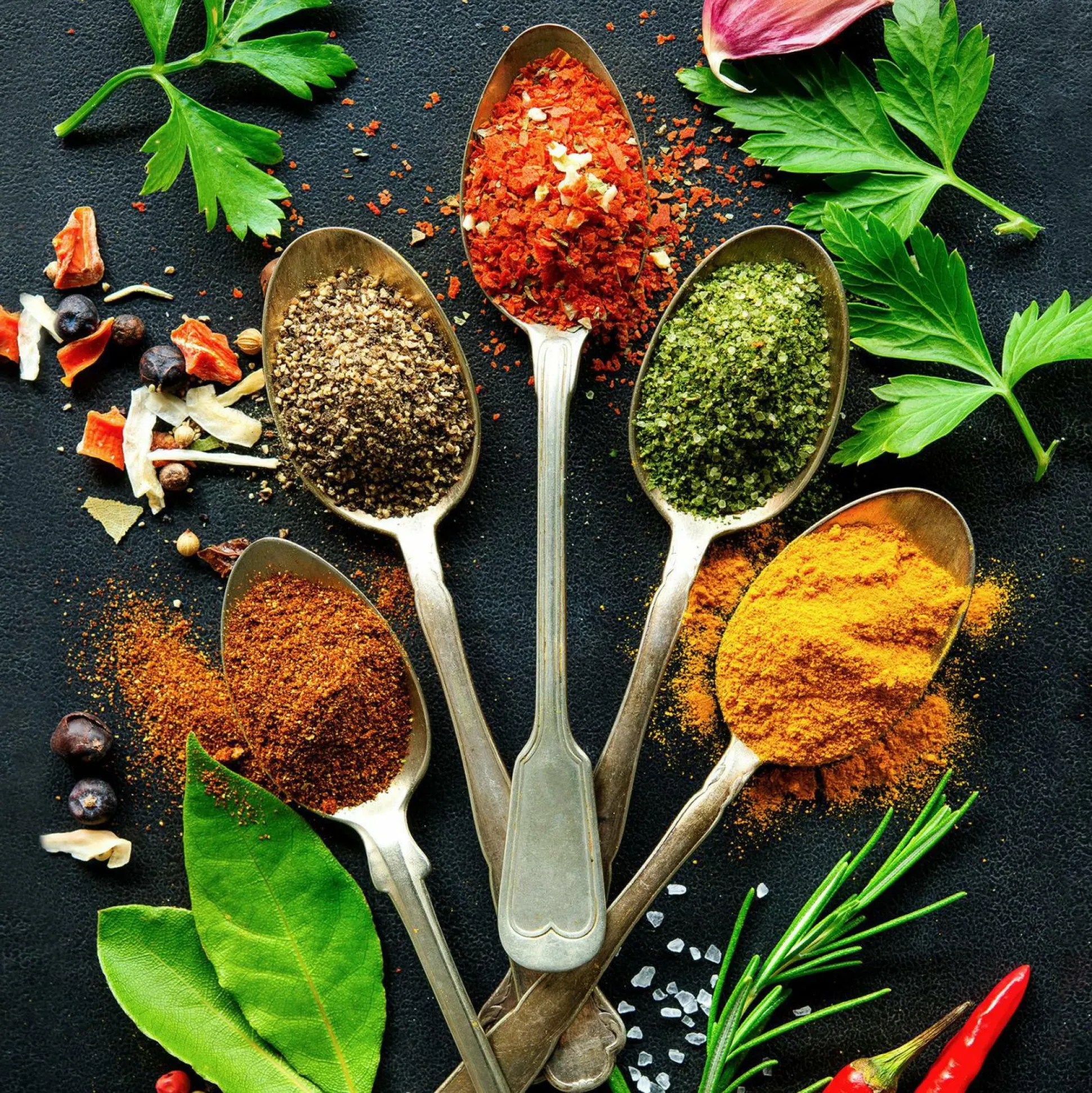 Glasbild VINTAGE HERBAGE II