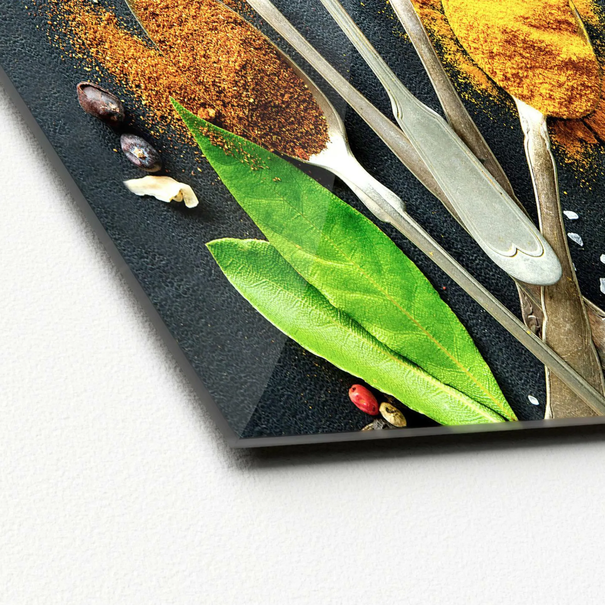 Glasbild VINTAGE HERBAGE II