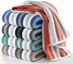 Handtuch BE Streifen