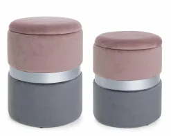 Hocker POLINA 2er Set
