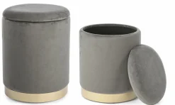 Hocker POLINA 2er Set