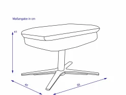 Hocker SYSTEMPOLSTER MALIA RELAX