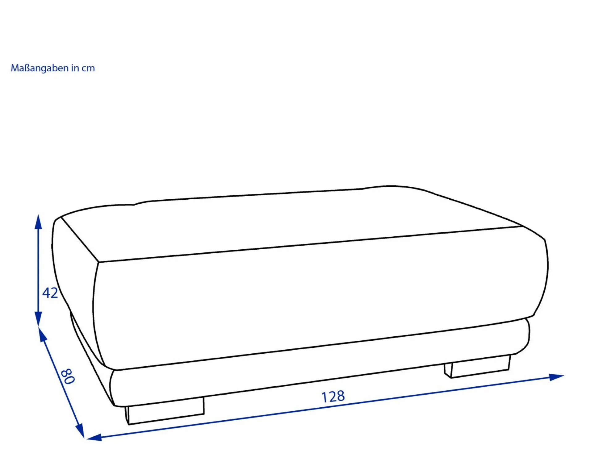 Hocker SYSTEMPOLSTER MILLA