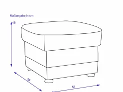 Hocker SYSTEMPOLSTER PIERRE